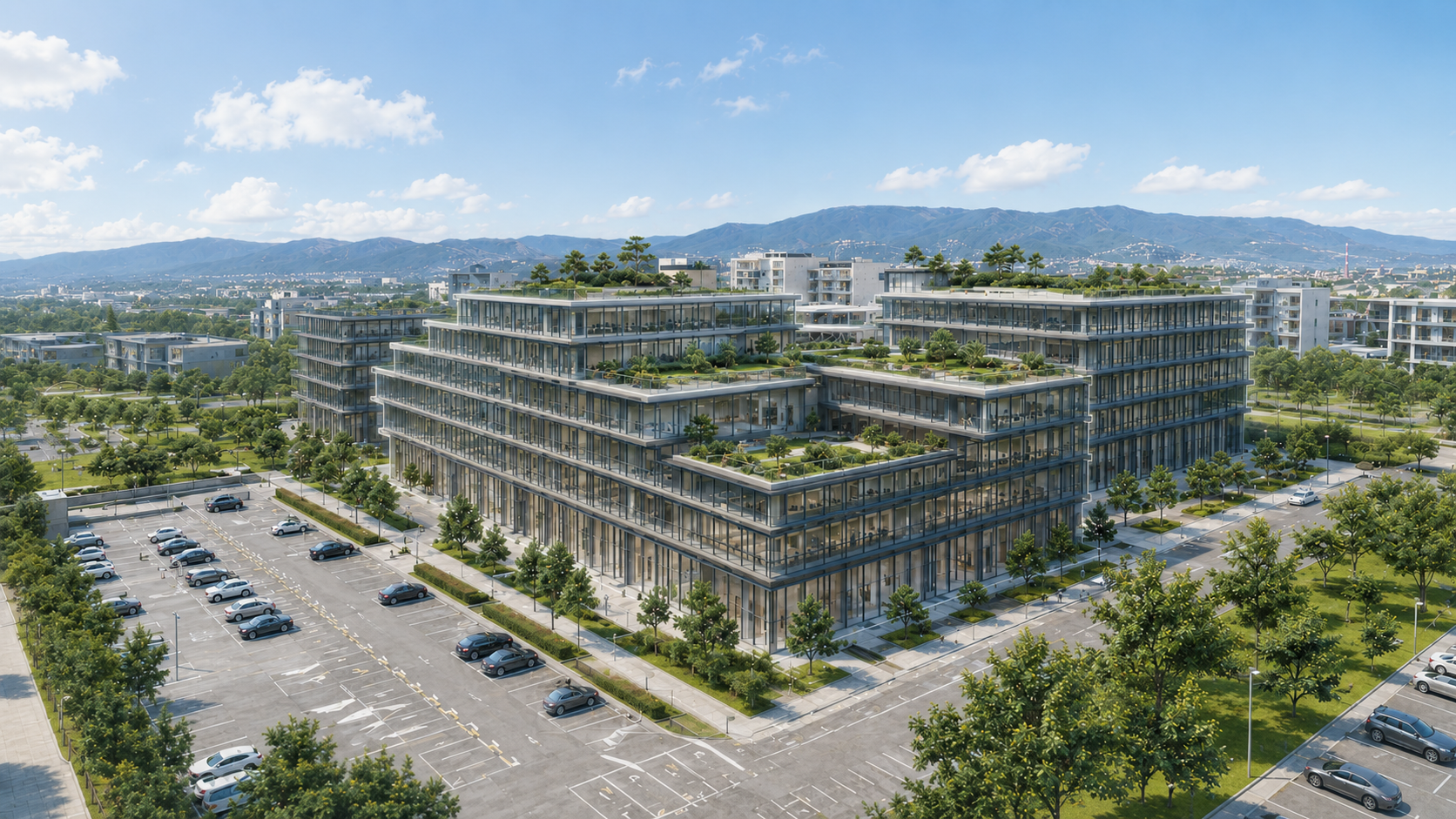 Day exterior render